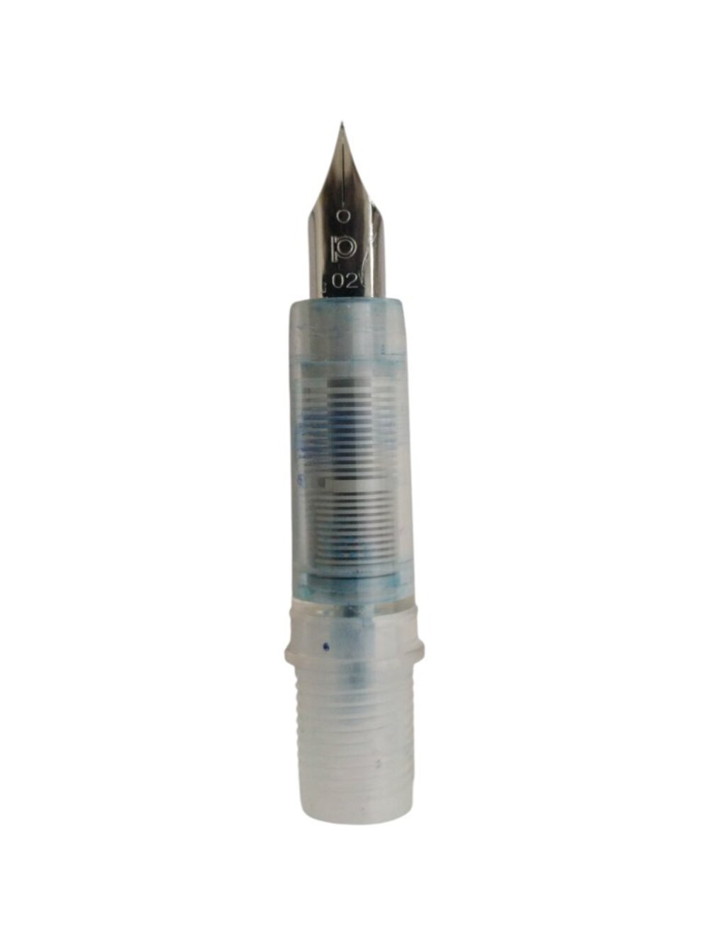 Platinum Plaisir Blue Aluminum Fountain Pen 02 Extra Fine Steel Nib Gently Used - Picture 4 of 14